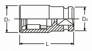 KOKENコーケン1/2"鉄筋プラーD13用BD004-12.5X13(代引不可)【送料無料】