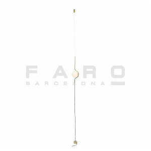 �S�[���L�A�C�����h LE VITA Gold pendant lamp FARO INDOOR ���C�g FA29694(����s��)�y���������z