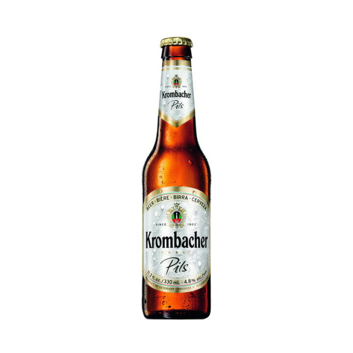 クロンバッハ ピルス 330ml/瓶 (Krombacher Pils) ピルスナー ビール ドイツ 【1ケース販売:24本入り】【送料無料】 リコメン堂ホームライフ館 2個 Krombacher クロンバッハ ドイツ ビール 保冷バッグ クーラー