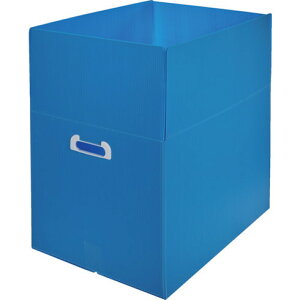 TRUSCO ダンボールプラスチックケース 5枚セット A3サイズ 取ッ手穴アキ 青 TRUSCO TDPA35B 物流 保管用品 コンテナ パレット ダンボールプラスチックコンテナ(代引不可)【送料無料】