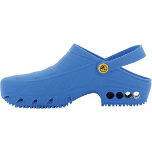 SAFETY J オキシクロッグ エメラルドブルー 21.5/22.5 SAFETY J OXYCLOGEBL215225 保護具 安全靴 作業靴 静電作業靴(代引不可)【送料無料】