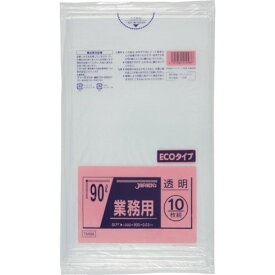 ジャパックス メタロセン配合ポリ袋 90L透明10枚0.030 ジャパックス TM98 清掃 衛生用品 清掃用品 ゴミ袋(代引不可)