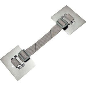 ティーエフサービス 家具・キャビネット転倒防止粘着金具 ティープレートベルトタイプ(メタリック)2個入リ 耐荷重約360kg(2個使用時) ティーエフサービス TPB7090M(代引不可)【送料無料】