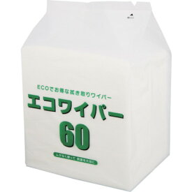 marusan エコワイパー60100枚入 丸三産業 清掃 衛生用品 清掃用品 ウエス(代引不可)