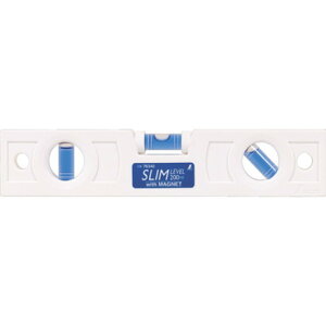 シンワ スリムレベル200mm白マグネット付 シンワ測定 測定 計測用品 測量用品 水平器(代引不可)