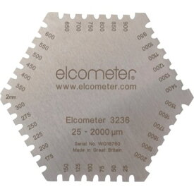 elcometer 六角形ウェットフィルム膜厚計 K0003236M202 測定・計測用品 工業用計測機器 膜厚計(代引不可)【送料無料】