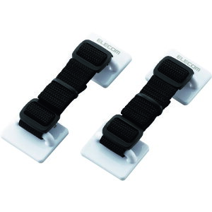 ELECOM TV�p�ϐk�x���g ~40V�p �S���V�[���^�C�v 2�{�� TS001N2 �I�t�B�X �Z�ݗp�i OA�p�i �Z�L�����e�B���(����s��)