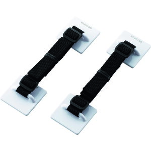 ELECOM TV�p�ϐk�x���g ~75V�p �S���V�[���^�C�v 2�{�� TS002N2 �I�t�B�X �Z�ݗp�i OA�p�i �Z�L�����e�B���(����s��)�y���������z