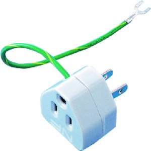 SANWA 変換アダプタ(ノイズフィルター付) TAPAD2N オフィス 住設用品 OA用品 OAタップ(代引不可)