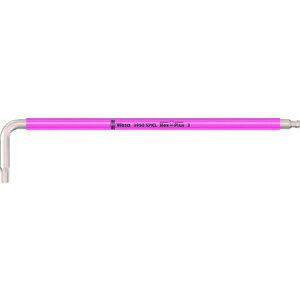 Wera 3950 SPKL Hex-Plus �X�e�����X�Z�p�����` 3.0 brightpink 22663(����s��)