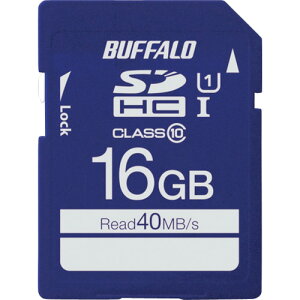 BUFFALO UHS-I Class1 SDHCJ[h 16GB RSDC016GU1S ItBX Zݗpi OApi (s)