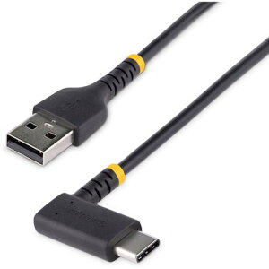 StarTech USBケーブル/USB-A - USB-C/30cm/USB 2.0/L型 右向き/アラミド繊維補強 R2ACR30CUSBCABLE オフィス 住設用品 OA用品 ケーブル(代引不可)