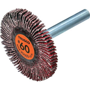 TRUSCO �Z���~�b�N�t���b�v�z�C�[�� ���a6mm #60 �O�a40×��5×����40 (5��) TCF4005CE60 �d�� ���� �󈳍H�� ���팤���p�i �t���b�v���t�z�C�[��(����s��)�y���������z