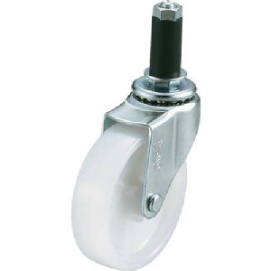 ユーエイ 差し込み式 自在 キャスター ナイロン 車輪径75mm Sタイプ STF型 パイプ径24 STF75N24P 金物 建築資材 キャスター 差し込み式キャスター(代引不可)