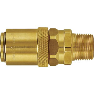 ���� ���^�J�v�� �嗬�ʃ^�C�v(�߂˂���t�p) ���葤��t�T�C�YRc3/8(42183) K303SMBRASSNBR �󈳗p�i ���̌p�� �`���[�u �����J�b�v�����O(����s��)