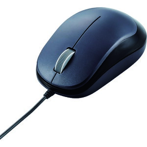 ELECOM 3�{�^��BlueLED�L���}�E�X �u���b�N MY8UBBK �I�t�B�X �Z�ݗp�i OA�p�i �}�E�X(����s��)