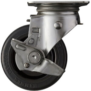 �n���}�[ �X�e�����X���v���[�g���L���X�^�[ ����(�T�C�h�X�g�b�p�[�t) �ԗ֌a100mm �S���ԗ� S�V���[�Y 313SRBU100 ���� ���z���� �L���X�^�[ �X�e�����X�L���X�^�[(����s��)�y���������z