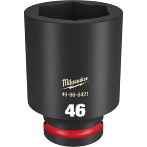 milwaukee SHOCKWAVE IMPACT DUTY �f�B�[�v�C���p�N�g�\�P�b�g 3/4�C���`(19mm)�p 46mm 49666421 ���ƍH�� �\�P�b�g�����` �C���p�N�g�p�\�P�b�g(����s��)�y���������z