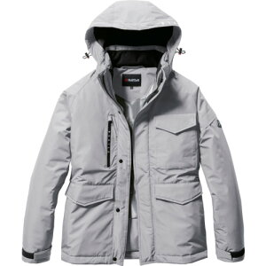 BURTLE 防水防寒ジャケット7620-91-Mスノー 762091M 環境改善用品 寒さ対策用品 防寒着(代引不可)【送料無料】