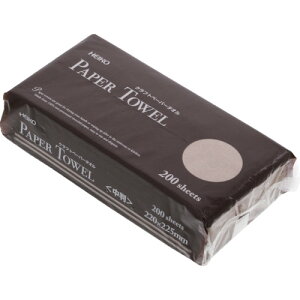 HEIKO クラフトペーパータオル シングル 中判 200枚入り シモジマ 清掃 衛生用品 労働衛生用品 ペーパータオル 004722005(代引不可)