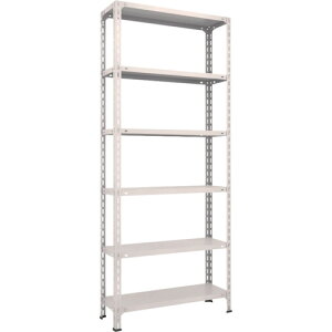 TRUSCO �X�`�[�����b�N �y�ʒI�J���^ 1500X300XH1500 6�i �l�I�O���[ �g���X�R���R ���� �ۊǗp�i ���i�I �y�ʒI50~120kg 55V-16(����s��)�y���������z
