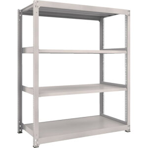 TRUSCO �X�`�[�����b�N M3�^���ʒI 1500X721XH2100 4�i �P�� �l�I�O���[ �g���X�R���R ���� �ۊǗp�i ���i�I ���ʒI300kg M3-7574(����s��)�y���������z