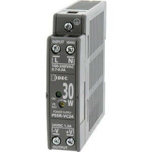 IDEC PS5R-V形スイッチングパワーサプライ(薄形DINレール取付電源) PS5RVC24(代引不可)【送料無料】