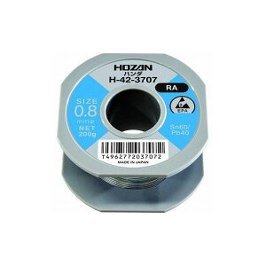 HOZAN n_(Sn60%)0.8mmӁE200g H-42-3707 z[U() ͂񂾗pi ͂(s)