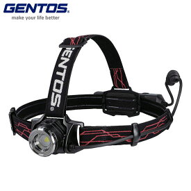 GENTOS ジェントス Gシリーズ 充電式LEDヘッドライト118RG GH118RG(代引不可)【送料無料】