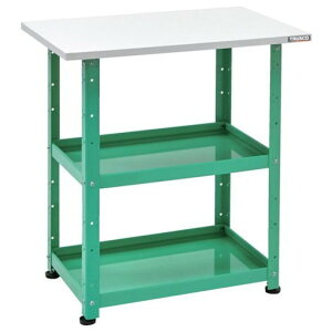 TRUSCO 小型物品棚 バーディワゴン固定型 600X400 天板付 ヤンググリーン BDWR962TYG 物流 保管用品 物流 保管用品 ツールワゴン スチール製ワゴン(ボルトタイプ)(代引不可)【送料無料】
