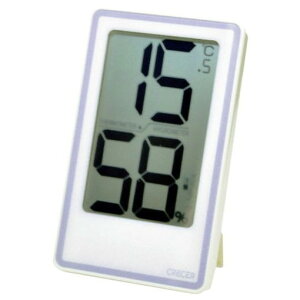 クレセル デカ文字 デジタル温湿度計 CR2000W 測定 計測用品 測定 計測用品 環境計測機器 温度計 湿度計(代引不可)