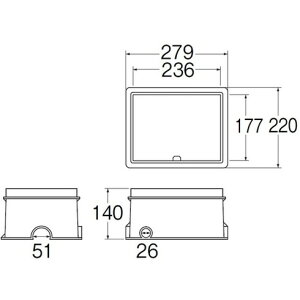 SANEI �U�����{�b�N�X SANEI R818D �H�� �Ɩ��p�i �ǍH�@�� �����ݔ��p�p��(����s��)
