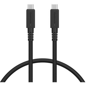 �I�E���e�b�N �]�����x10Gbps�Ή�USB3.2 Gen2 & PD100W �����ʐM�g�����[�d�j�Ή� Type-C to Type-C�P�[�u�� �I�E���e�b�N OWLCBKG2PCC10BK �I�t�B�X �Z�ݗp�i OA�p�i �P�[�u��(����s��)