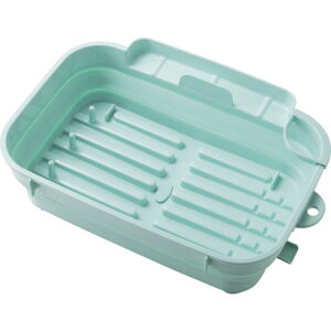伊勢藤 オリタタミ水切リバスケット ミントグリーン 伊勢藤 I605MG 研究用品 厨房用品 容器(代引不可)