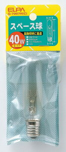 �X�y�[�X40W G-7007H �G���p ELPA �����d��