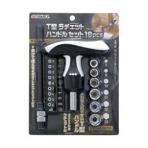 TAKAGI T�^ ���`�F�b�g �n���h�� �Z�b�g 18pcs TRS-200A(����s��)