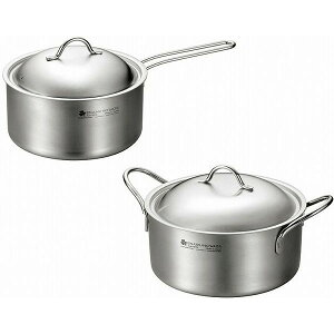 日本製 燕三条 片手鍋18cm・両手鍋20cm(代引不可)【送料無料】