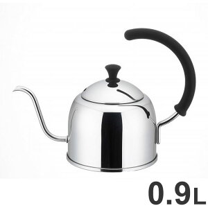 宮崎製作所 Miyacoffee ドリップケトル0.9L IH対応 コーヒー 日本製 国産 やかん ポット シンプル 麦茶 出汁 湯沸かし ヤカン おしゃれ アウトドア(代引不可)【送料無料】