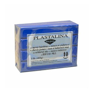 MODELING CLAY(���f�����O�N���C) PLASTALINA(�v���X�^���[�i) �S�y �u���[ 1Pound 3�Z�b�g(����s��)�y���������z