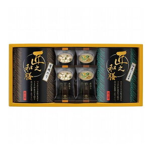 三盛物産 フリーズドライのおみそ汁と有明のり・佃煮詰合せ NMS-20B グルメ 人気 おすすめ ギフト 贈答 取り寄せ お取り寄せグルメ お取り寄せ 贈り物