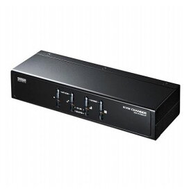 サンワサプライ PS/2・USB両対応パソコン自動切替器 4:1 SW-KVM4UP(代引不可)【送料無料】