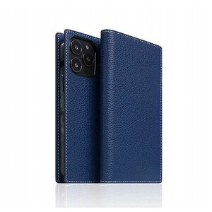 SLG Design Full Grain Leather Case for iPhone 13 Pro �蒠�^�P�[�X �l�C�r�[�u���[ SD22128i13PNB(����s��)�y���������z