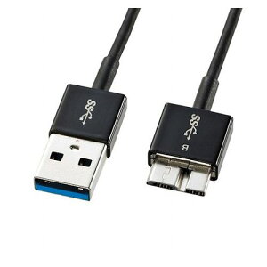 �y5�Z�b�g�z �T�����T�v���C USB3.0�}�C�N���P�[�u�� A-MicroB 0.3m �������� KU30-AMCSS03KX5(����s��)�y���������z
