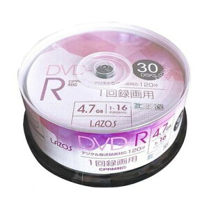 �y360���Z�b�g 30��×12�Z�b�g �z Lazos �^��pDVD-R L-CP30PX12(����s��)�y���������z