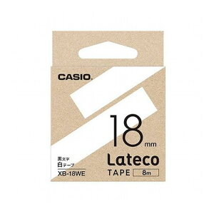 �J�V�I�v�Z�@ Lateco �l�ߑւ��p�e�[�v 18mm ���e�[�v ������ XB-18WE(����s��)