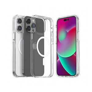 araree MagSafe�Ή��N���A�P�[�X DUPLE for iPhone 14 Pro Max �N���A �w�ʃJ�o�[�^ AR24705i14PM(����s��)�y���[���֔z���z�y���������z