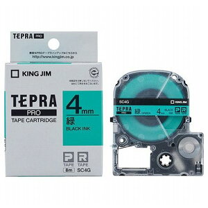 KING JIM �L���O�W�� �e�v��PRO�e�[�v 4mm �� KJ-SC4G(����s��)