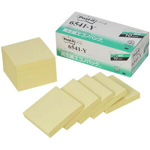 3M Post-it |XgCbg ĐGRmpbN m[g CG[ 3M-6541-Y(s)