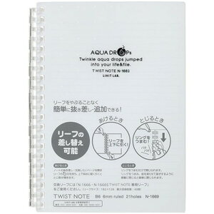 LIHIT LAB. AQUA DROPs cCXgO m[g B6  N-1669-1-MW(s)y[֔zzyz