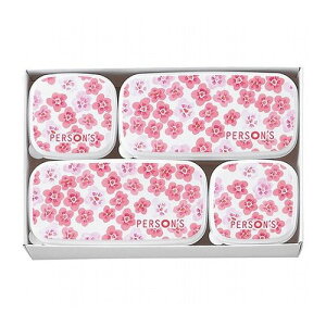 パーソンズフローラル シールウェア4pcs 22457901 雑貨 ホビー インテリア 雑貨 雑貨品(代引不可)